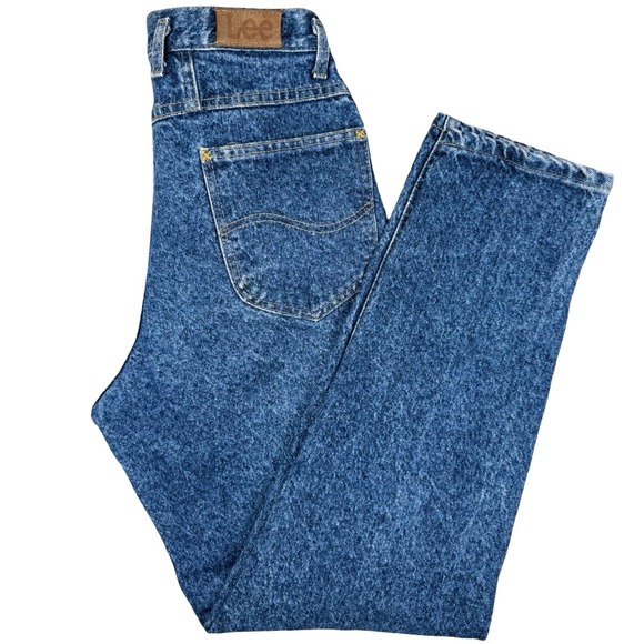 Lee Riders Denim - Vintage Lee Riders Jeans High Waist Tapered USA Womens 11 Acid Wash